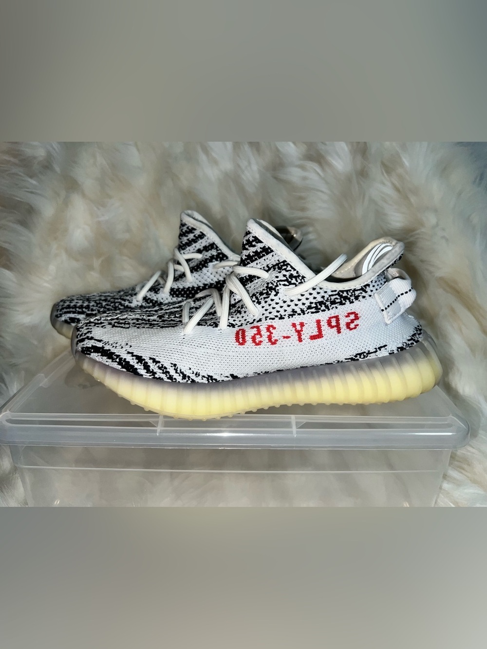 adidas Yeezy Boost 350 V2 Zebra CP9654 Men’s Size 5/Women’s Size 7